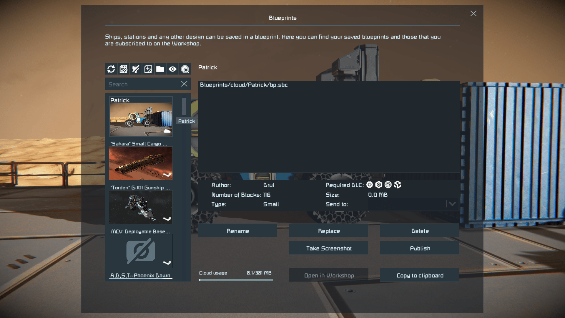 How to use Workshop in Space Engineers | Space Engineers