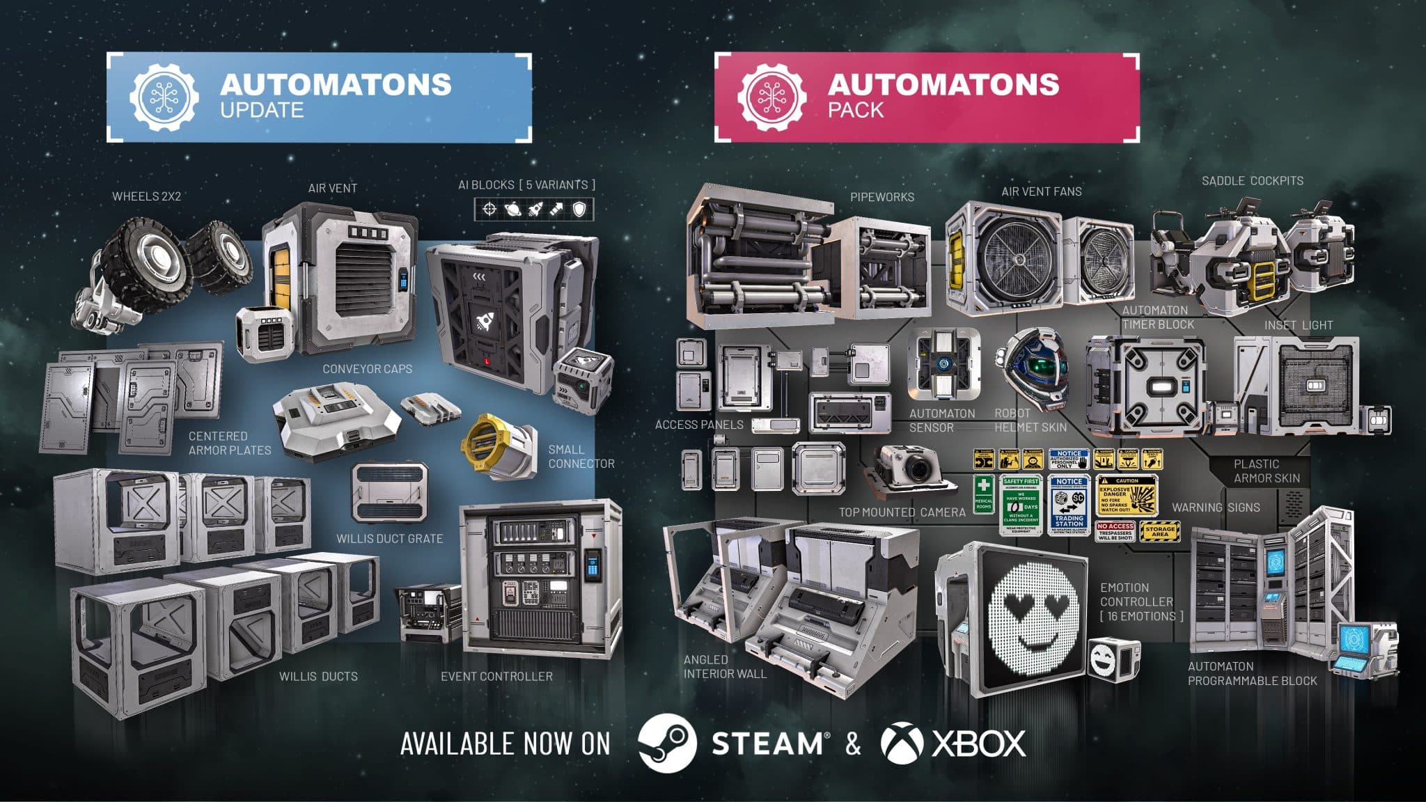 Update 1.202 – Automatons | Space Engineers